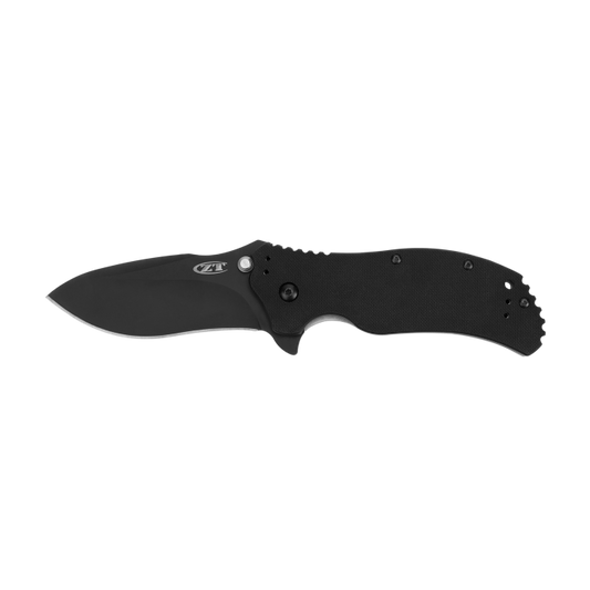 Zero Tolerance 0350 Assisted Opening Knife Black G-10 3.25" Black Blade