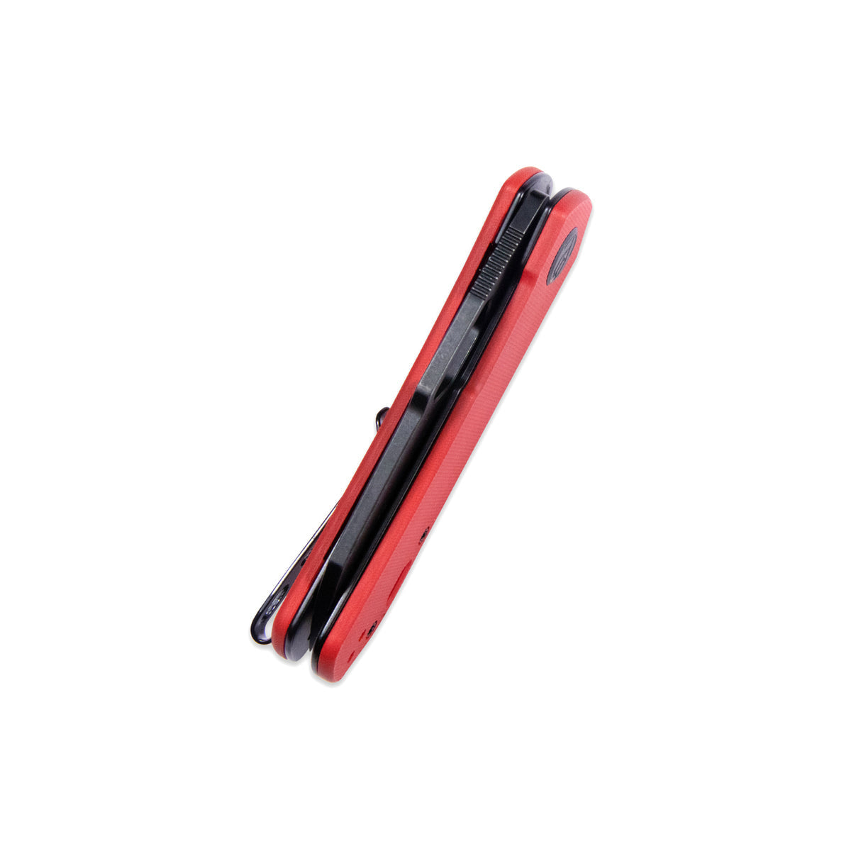 Kubey Duroc Folding Knife – Red G10 Sheepsfoot AUS-10 EDC Knife KU332F