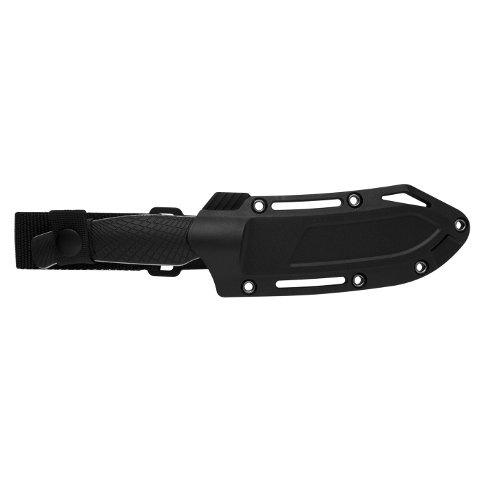Kershaw Camp 5 Fixed Blade Knife Black FRN (4.75" Stonewash) 1083