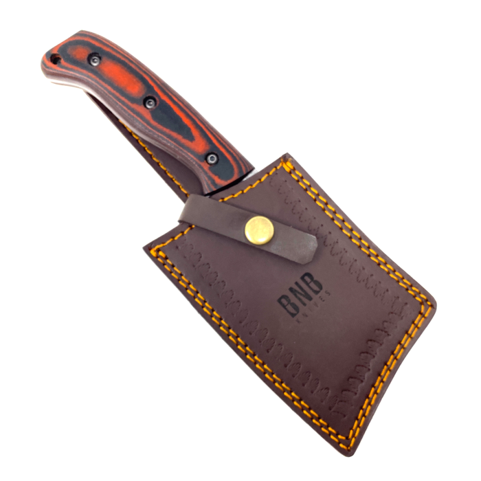 BnB Damascus Cleaver Fixed Blade – Model 91553