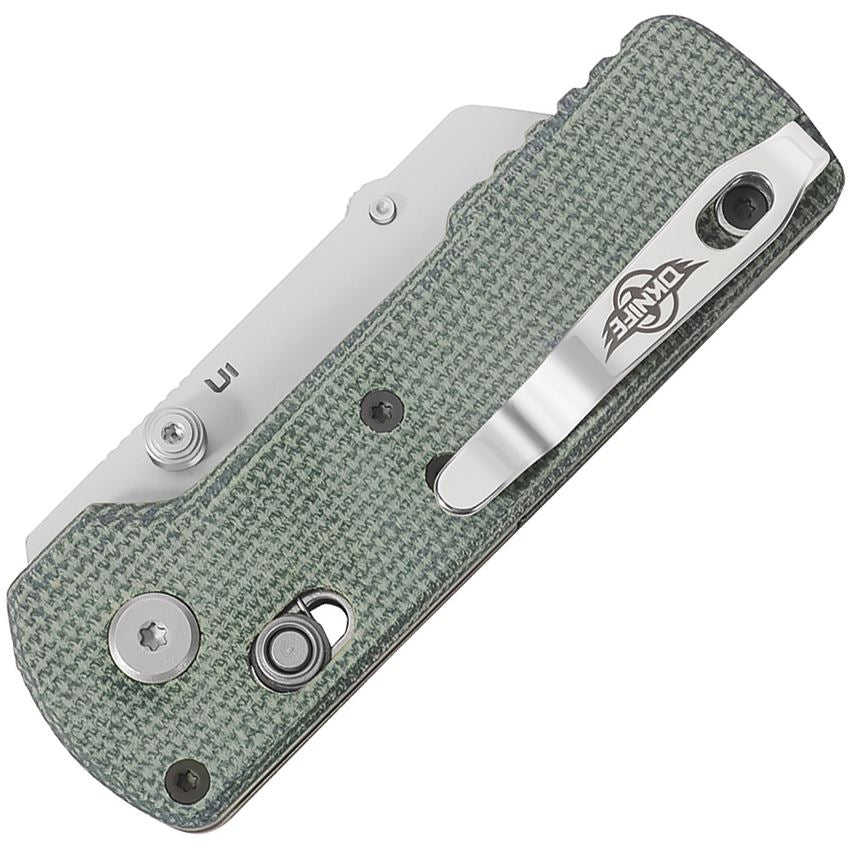 Oknife U1GM Otacle U1 Rail Lock Knife Green Micarta OKNU1GM