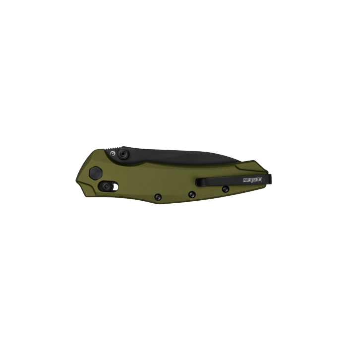 Kershaw Bareknuckle – DuraLock OD Green Aluminum w/ Black PVD MagnaCut Blade 6777