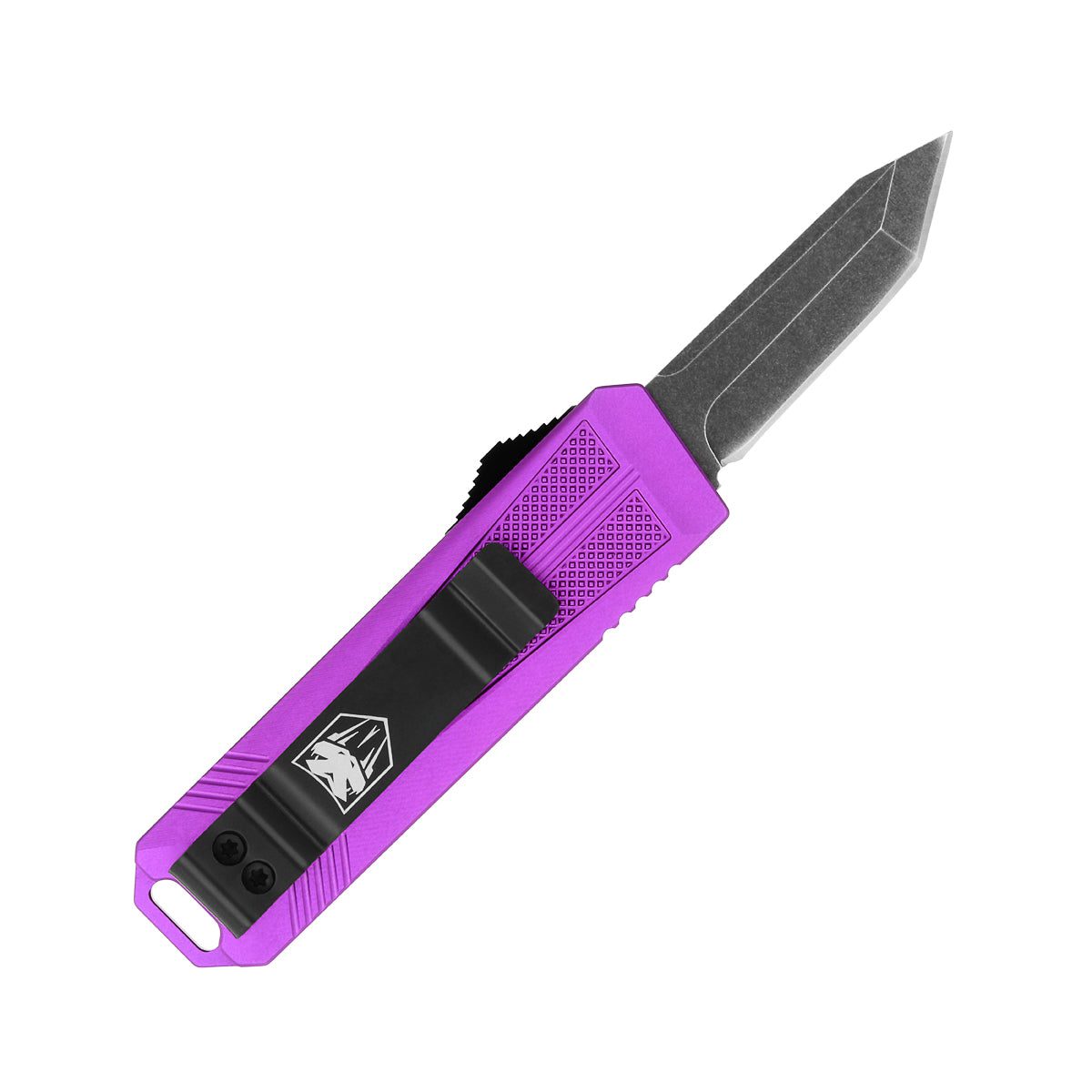 CobraTec California OTF 929TB - Purple Tanto Not Serrated CALI929TBPURTNS