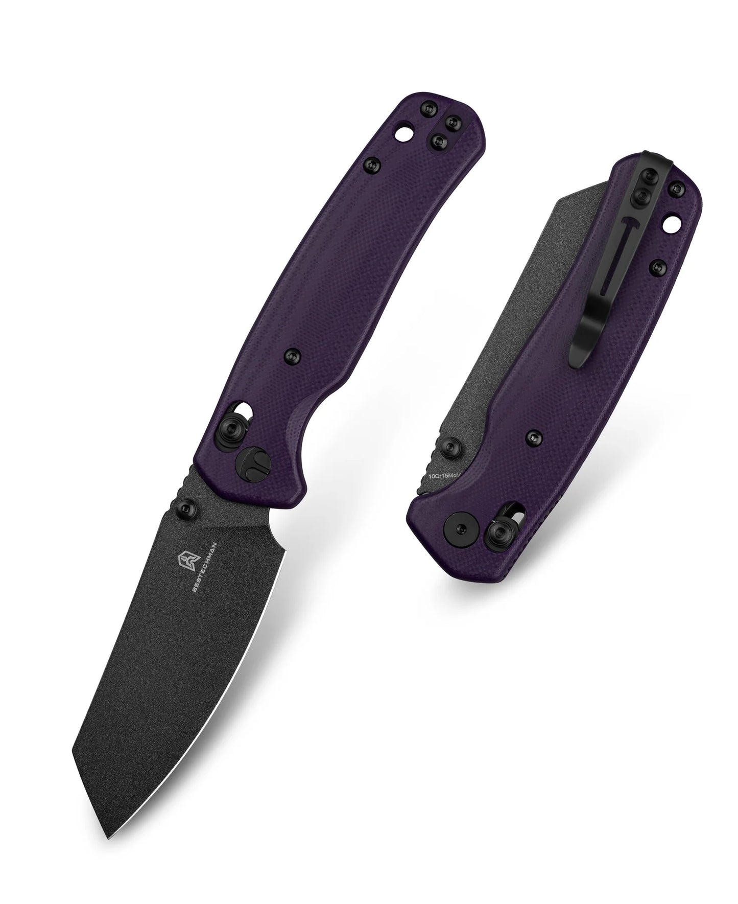 BESTECHMAN CICADA'S WING BMK06B: 3.15" 10Cr15MoV Blade, G10 Scales, B-Lock