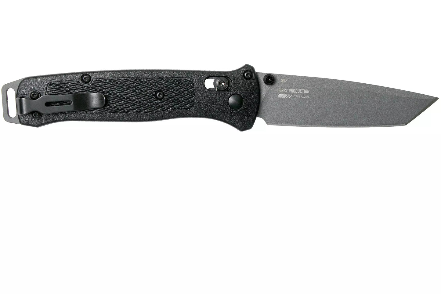 Benchmade Bailout 537GY CPM-3V Tanto Blade – Gray Cerakote Finish