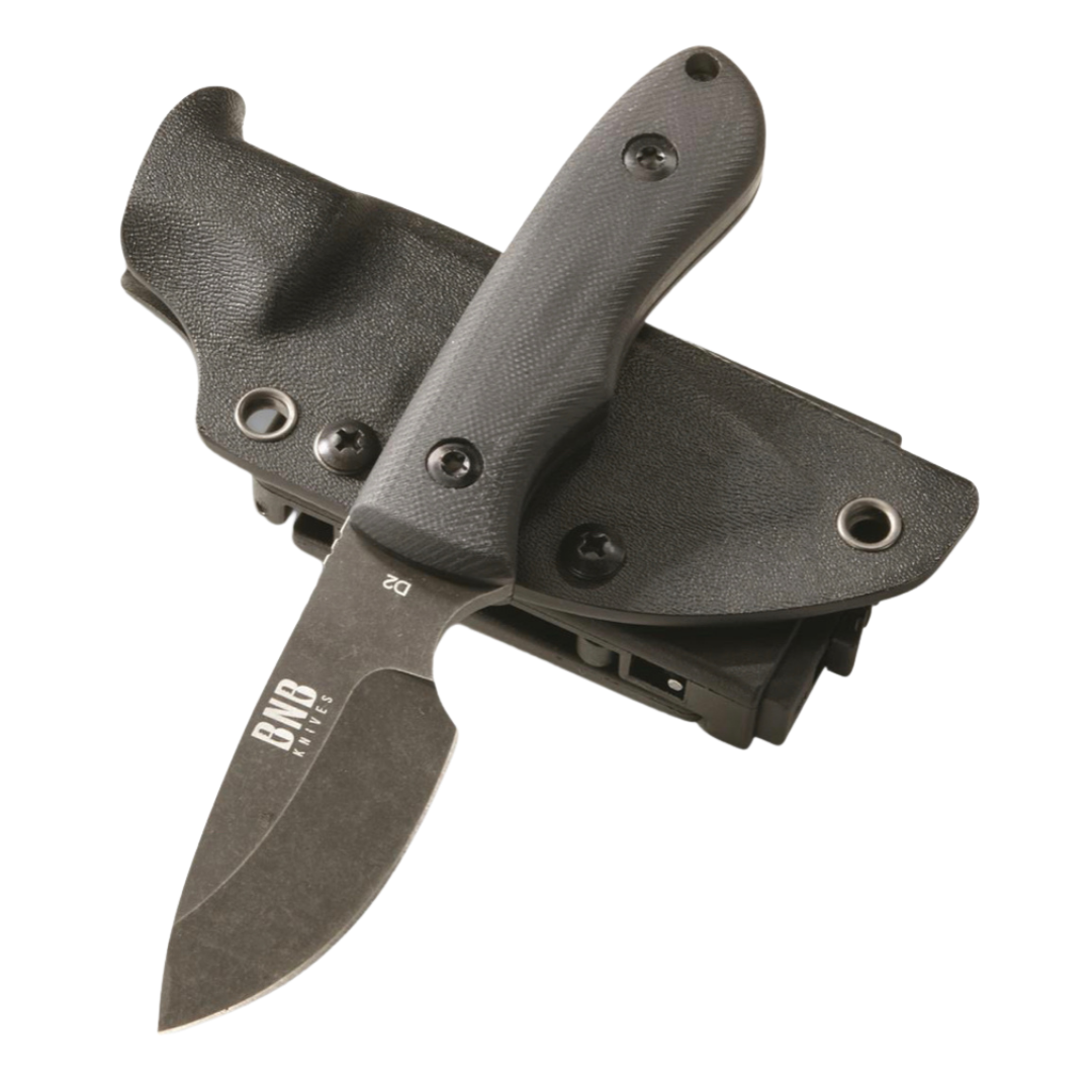 BnB Knives Tac Skinner – D2 Tool Steel / G10 Handle bnb15252TC
