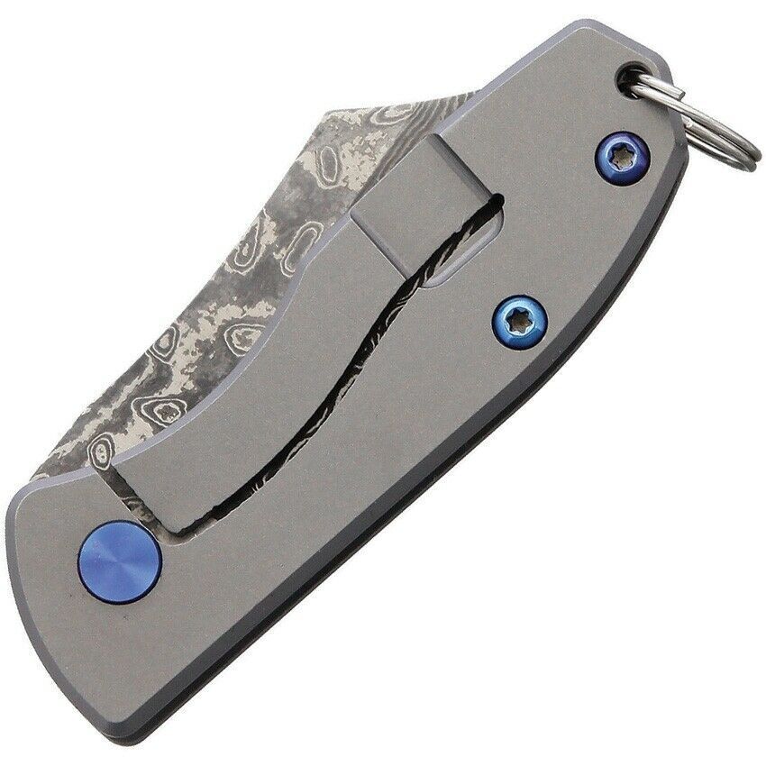 BnB Knives Mini EDC – VG10 Damascus / Titanium bnb7800