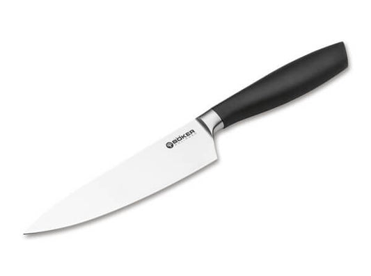 Boker Core Pro Small Chef’s Knife – 6.25" Satin Blade  Black Handle (BO130820)
