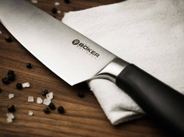Boker Core Pro Small Chef’s Knife – 6.25" Satin Blade  Black Handle (BO130820)
