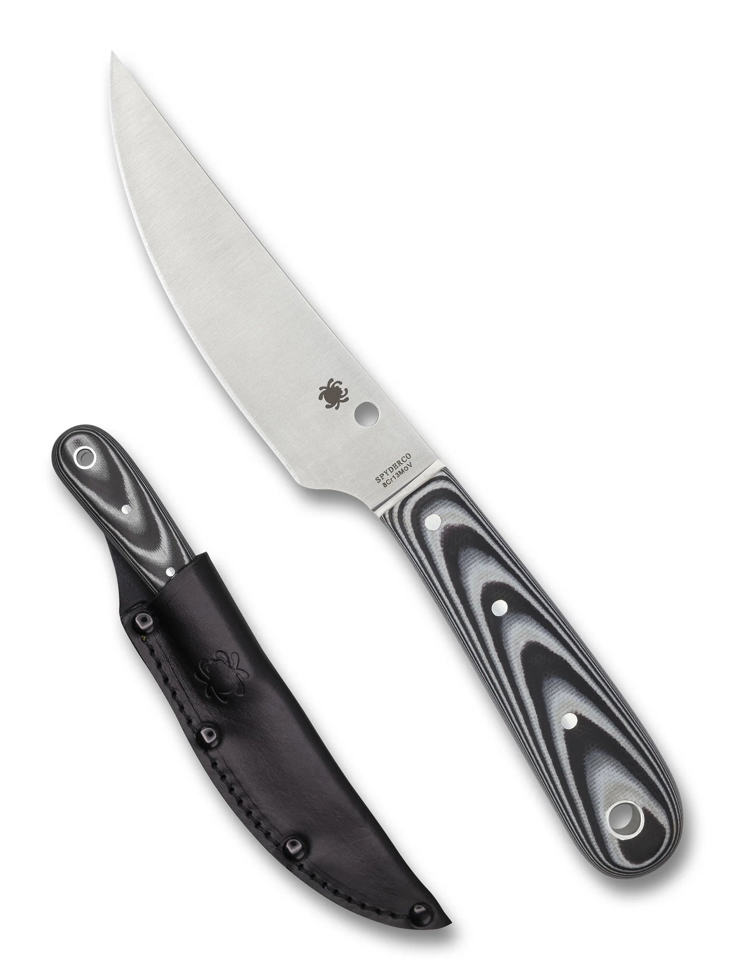 Spyderco Bow River™ Knife  8Cr13MoV Stainless Steel G-10 Handle FB46GP