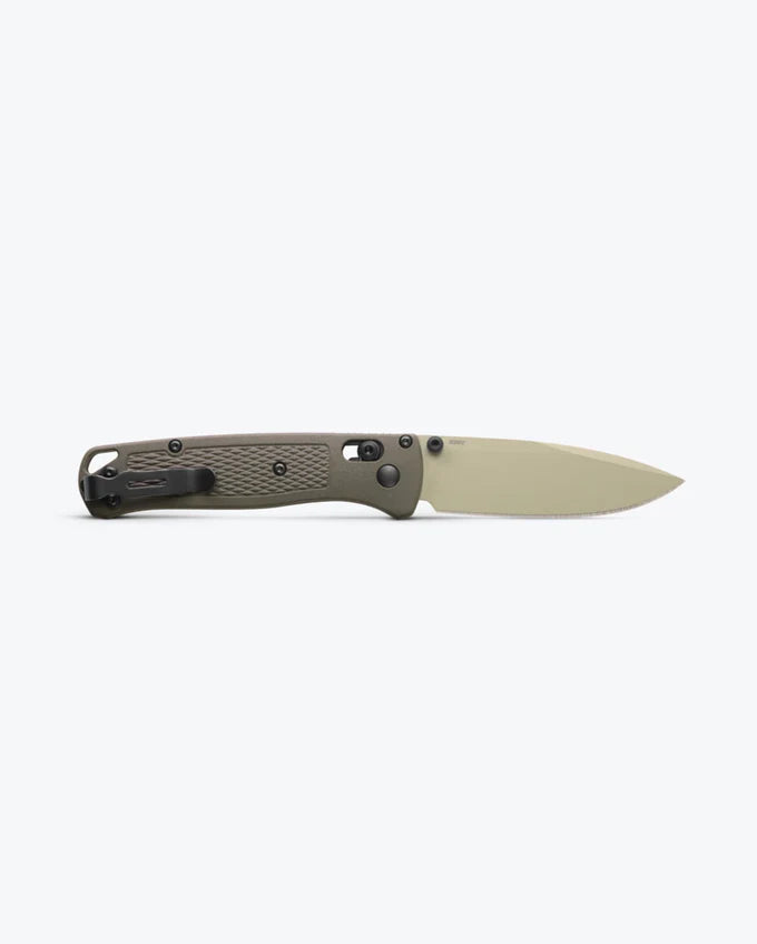 Benchmade Bugout® – Dark Olive Grivory® | Desert Verde Cerakote® Blade 535TN-11