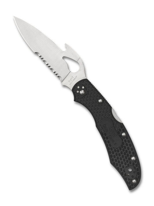Byrd Cara Cara 2 Lockback Knife w/ Emerson Opener FRN (3.75" Satin) BY03PBK2