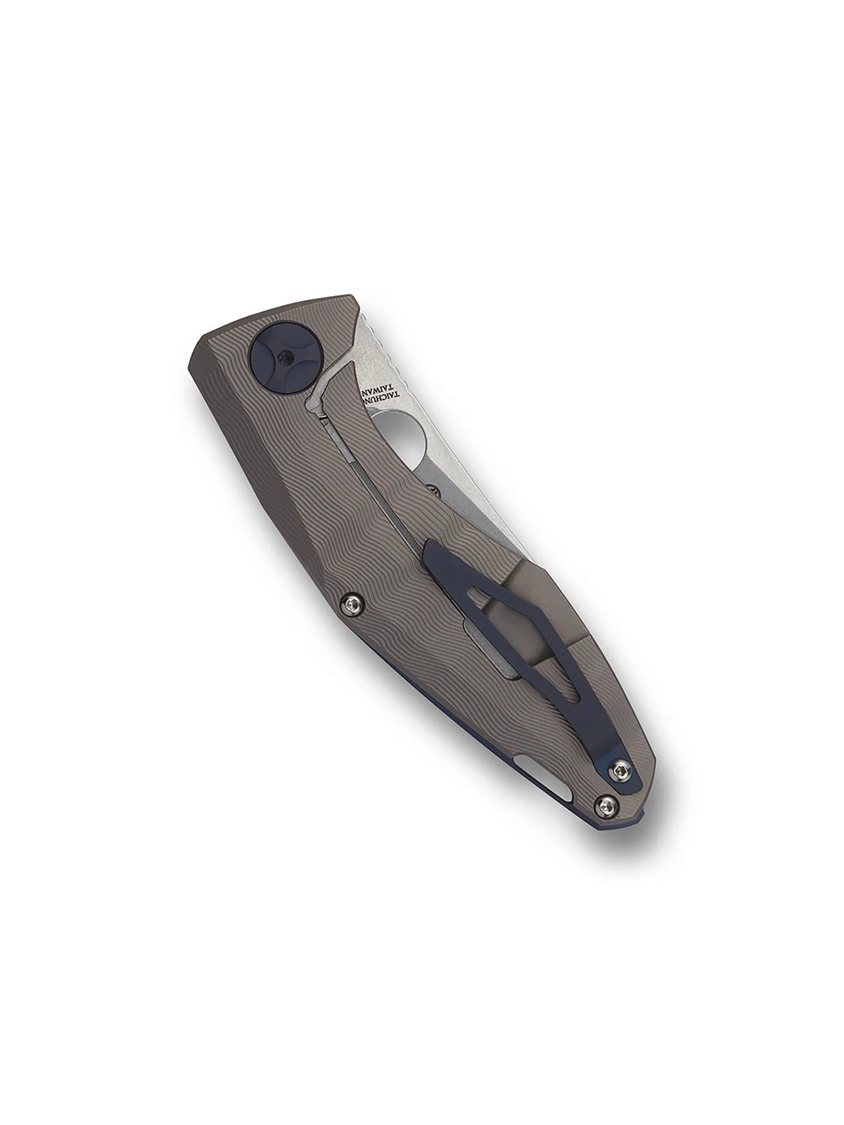 Spyderco Drunken Carbon Fiber Titanium CPM S90V Folding Knife C235CFTIP