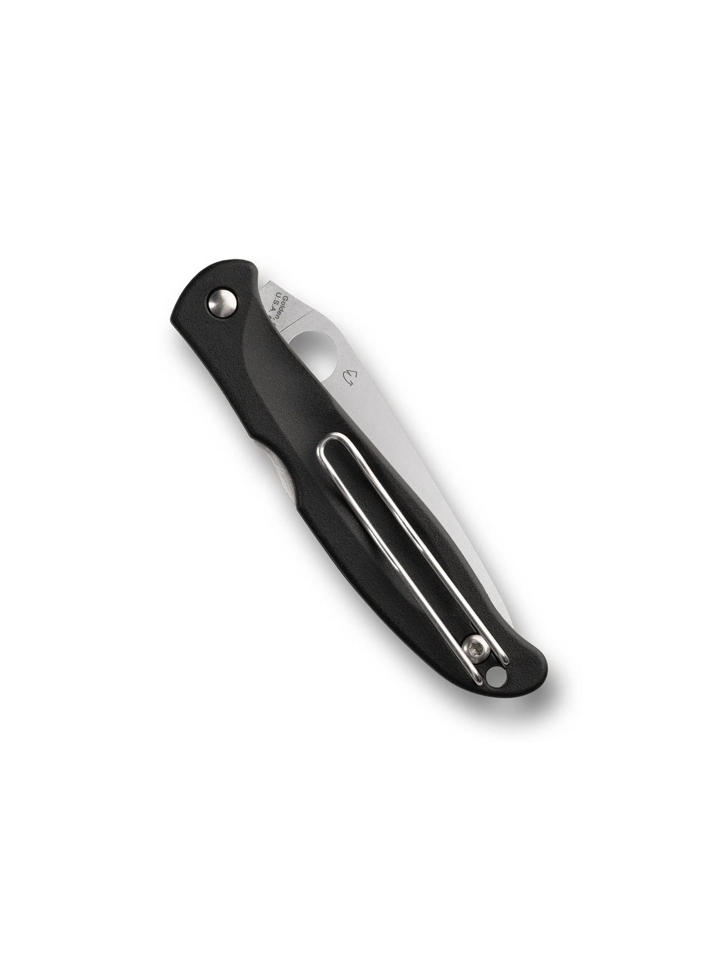 Spyderco Charisma™ Folding Knife CTS BD1N Ultra-Lightweight EDC C259PBK