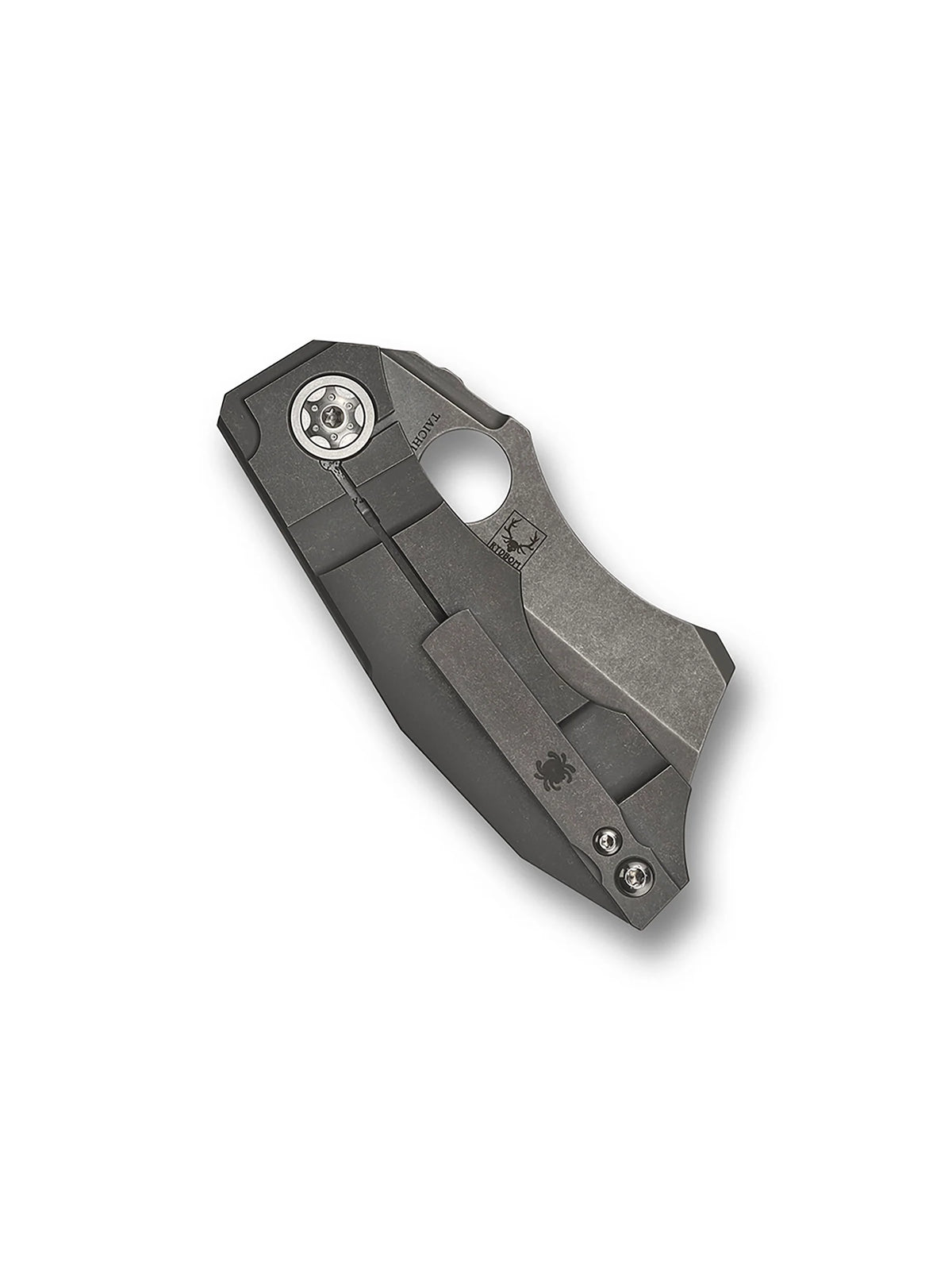 Spyderco Stovepipe Titanium CPM 20CV Folding Knife C260TIP