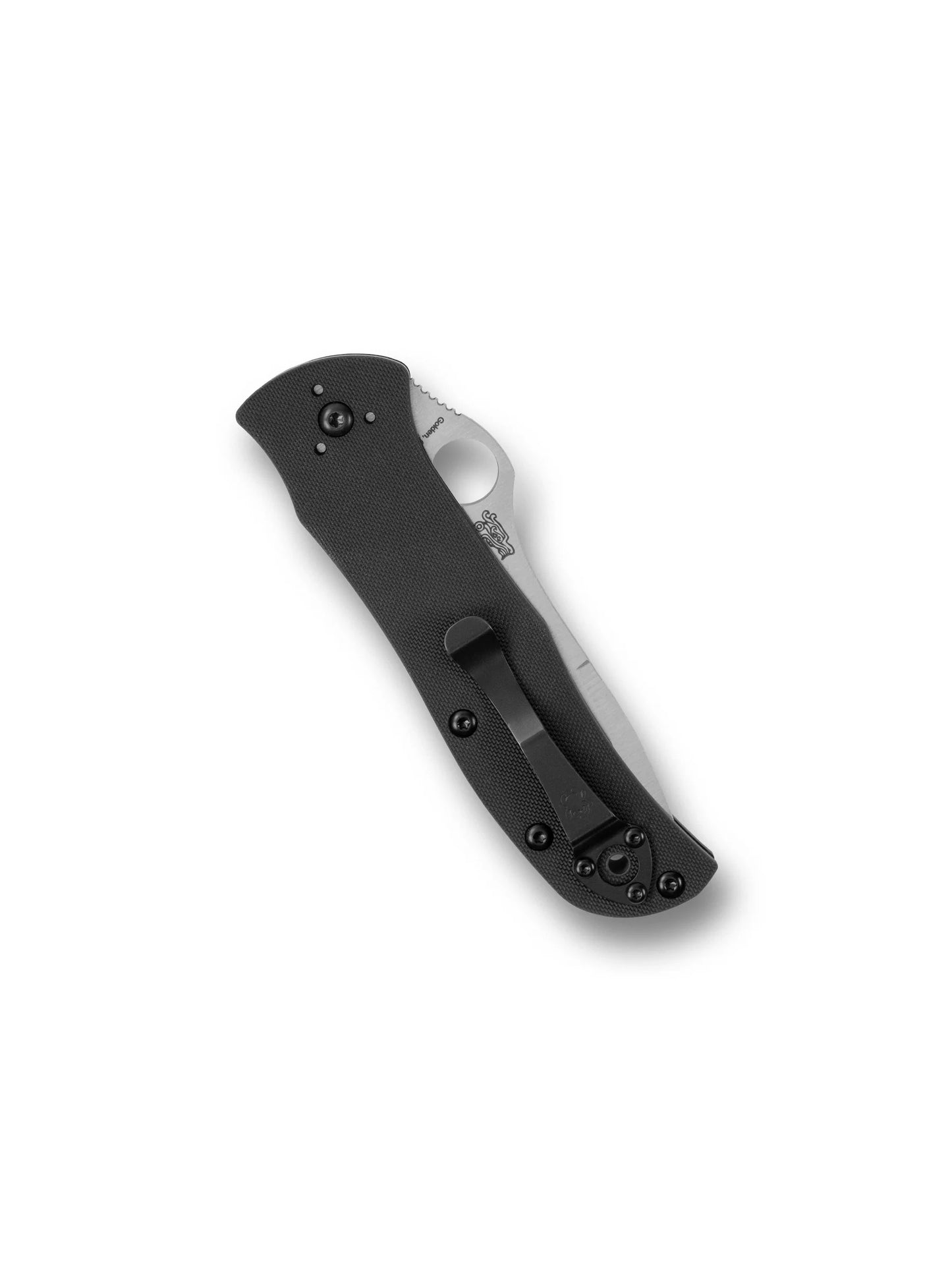 Spyderco Starmate™ Black G-10 CPM® 20CV® Sprint Run® Folding Knife C55G20CVP