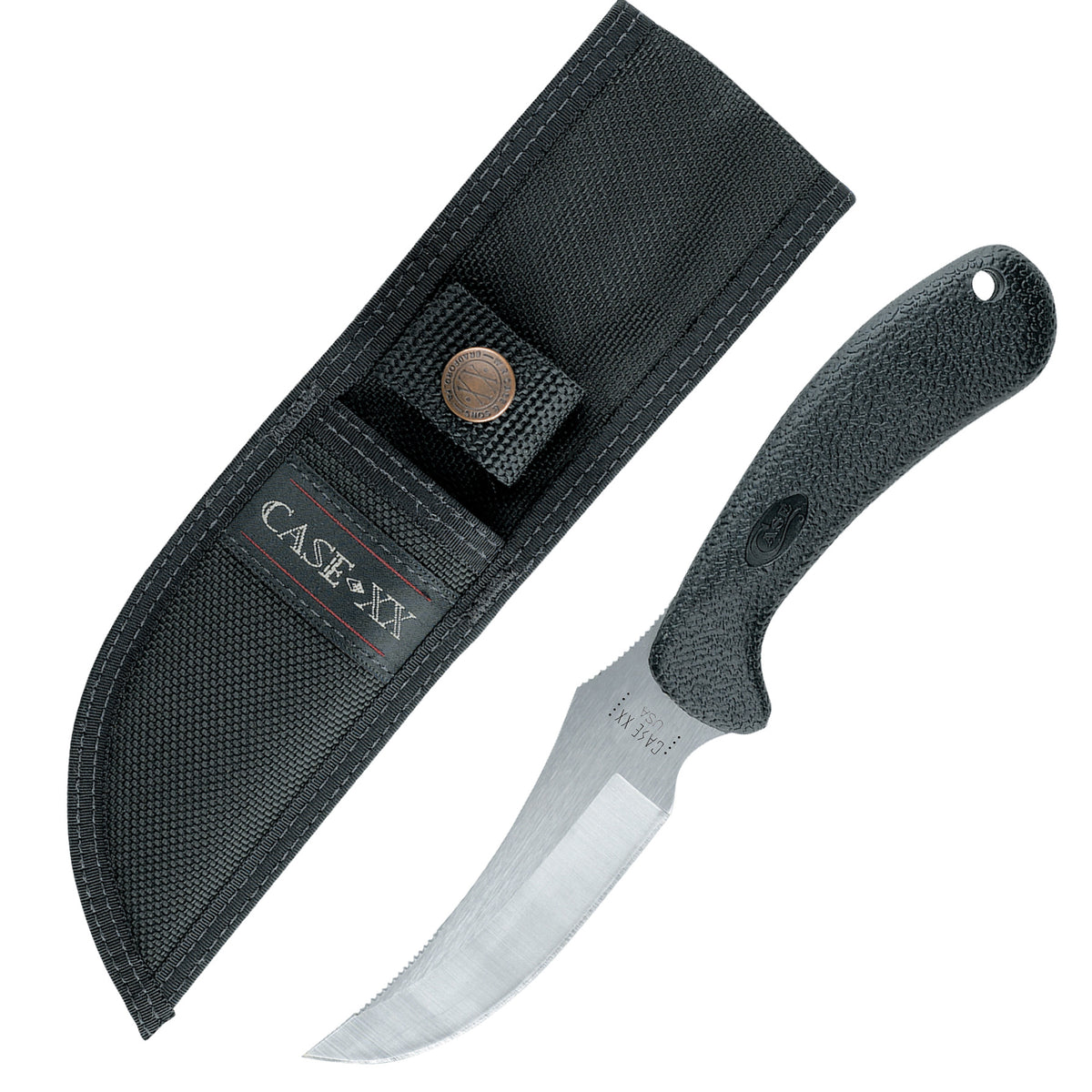Case Ridgeback Hunter Fixed Blade Knife 4.1" Tru-Sharp Clip Point with Sheath CAS00362