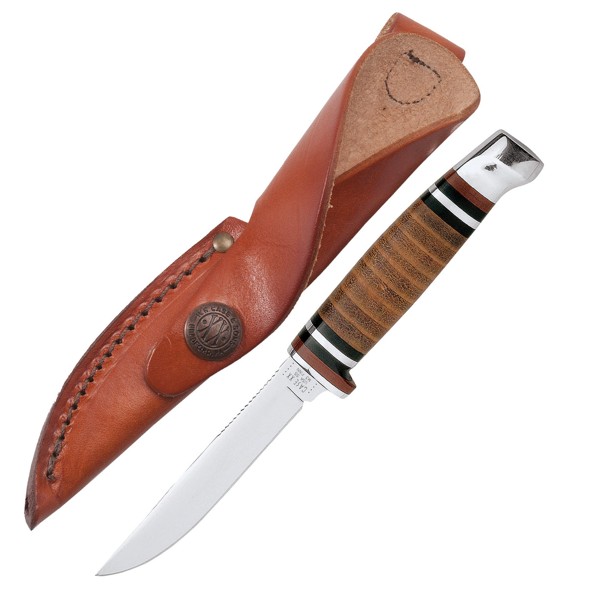 Case M3 Finn Fixed Blade Knife 3.2" Tru-Sharp Clip Point with Sheath CAS00379