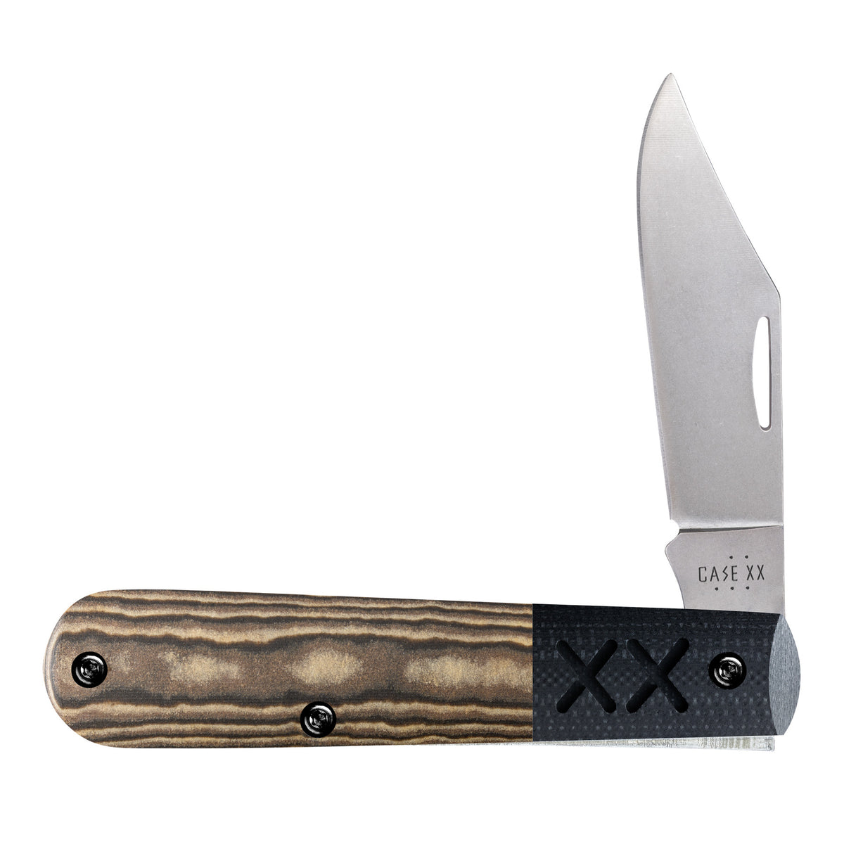 Case Crossroads Smooth Luna Barlow Folding Knife 2.5" Clip Point Blade CAS53161