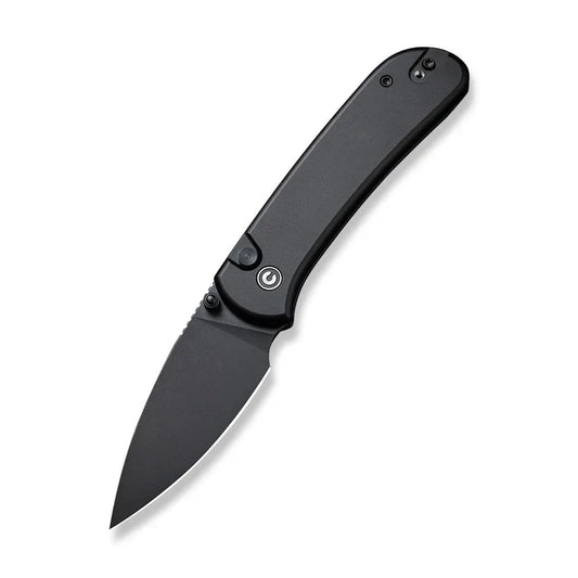 CIVIVI Qubit Button Lock & Thumb Stud Knife Aluminum Handle 2.98" 14C28N Blade C22030E-1