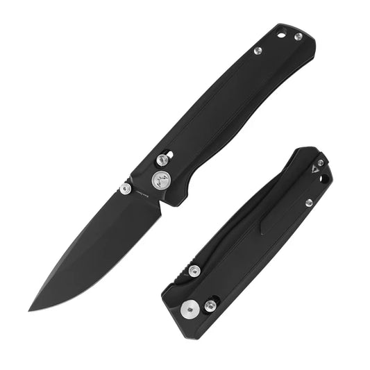 CMB Braveman CMB-17B – S35VN Axis Lock Titanium Folding Knife (PVD Black)
