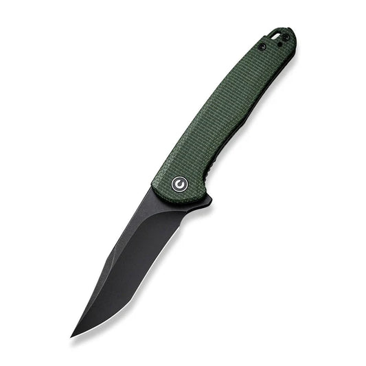 Civivi Mini Sandbar Nitro-V Steel Green Micarta Handle Pocket Knife - C20011-3