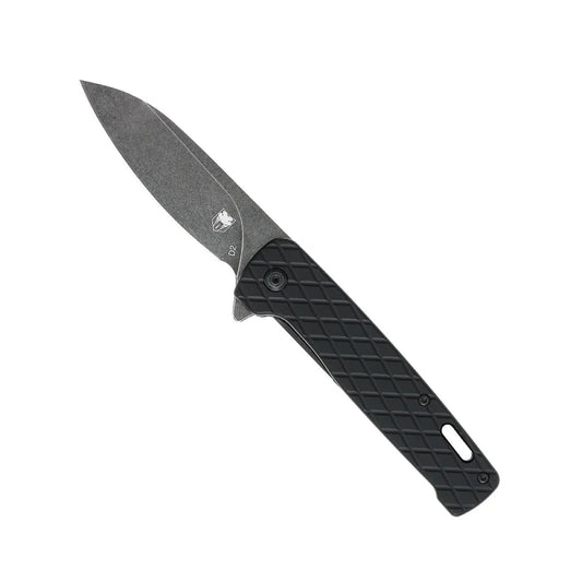 CobraTec Knives Gator Folding Knife D2 Blade with CNC Machined Aluminum Scales