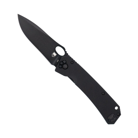 CobraTec Knives Raven Black Titanium coated D2 Blade