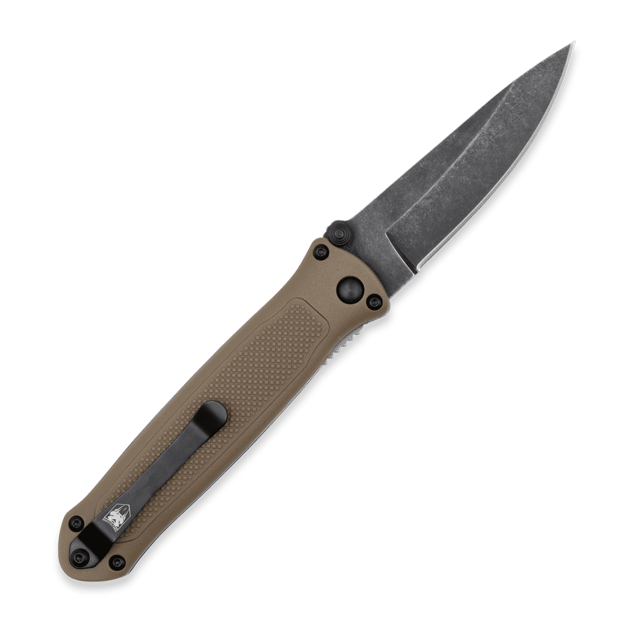 CobraTec Quick Strike Gen 2 – Hidden Release Automatic Knife (Brown)