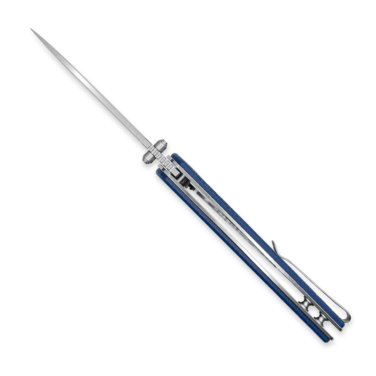 CobraTec RiptideBlue D2 Steel EDC Folder Premium G-10 CTSAMSONBLU