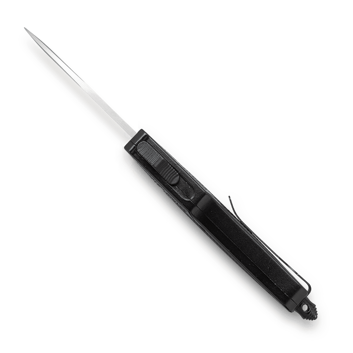 CobraTec Small CTK-1 Black – Dual Action OTF Knife