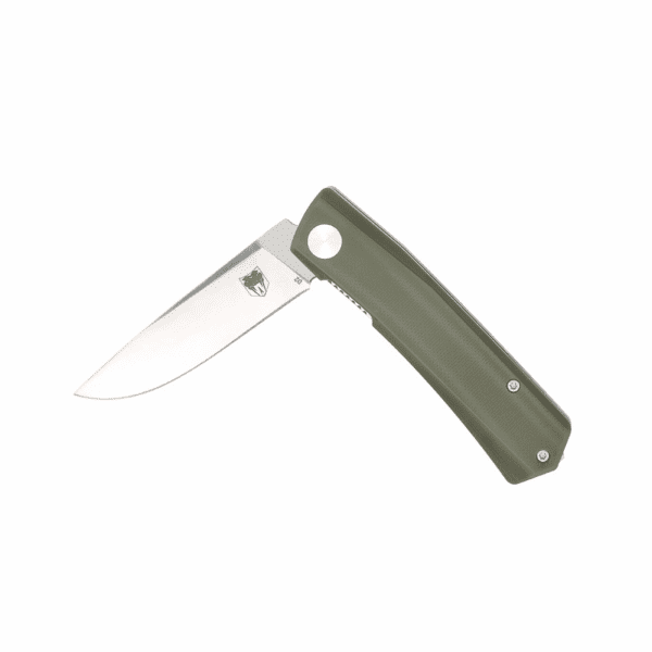 Cobratec Knives Serpent Linerlock OD Green G10 Folding D2 Steel Pocket Knife TSRPODG