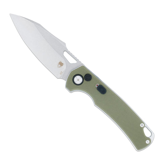 Cobratec Knives Wolverine OD Green Push Button Automatic CTWOLAUTOODG