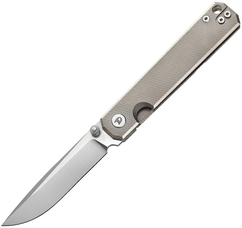DreamTech 3.15" D2 Titanium Folding Knife D4193TG