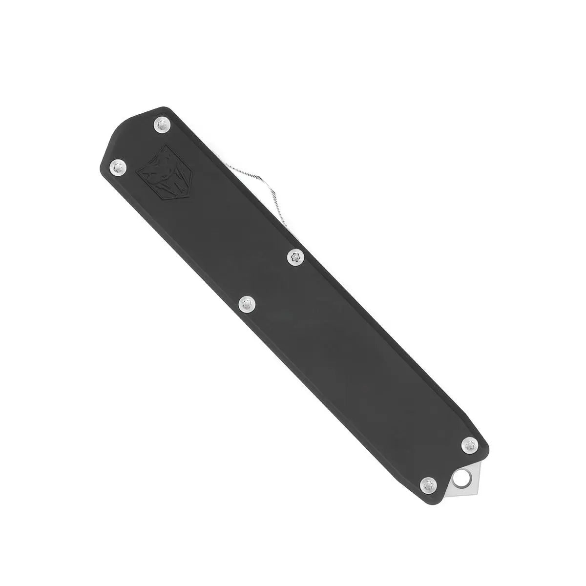 CobraTec Dominator Medium OTF Knife – D2 Blade | CNC Machined Aluminum Handle