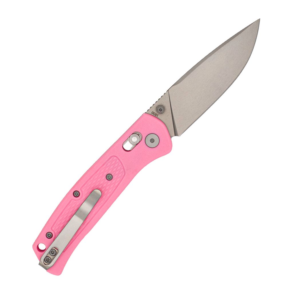 CobraTec Knives EDC Scout Pink Bar Lock, 3.125" VG-10 drop point Blade CTSCTGRVPNKBAR