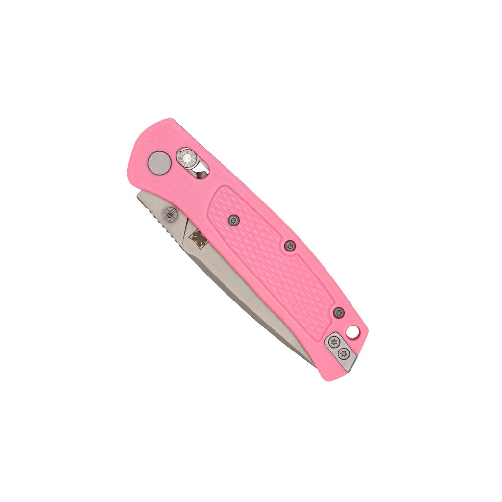 CobraTec Knives EDC Scout Pink Bar Lock, 3.125" VG-10 drop point Blade CTSCTGRVPNKBAR