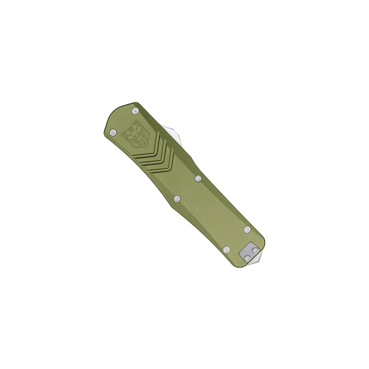 CobraTec Medium FS-X Gen III OTF Knife – OD Green D2 Steel Dual Action Automatic Knife MODGFS-XGEN3DNS