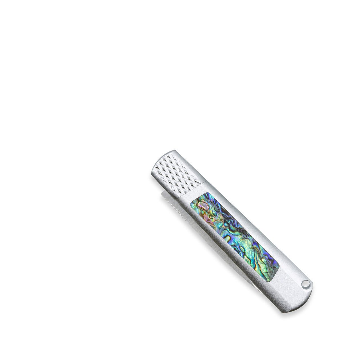 Gideon Hidden Release Abalone with Silver Bolster CTGSHRABA154