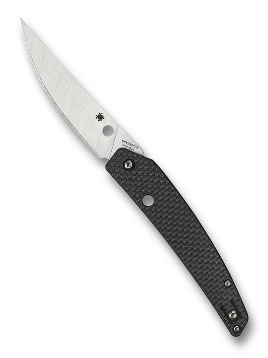 Spyderco Ikuchi C242CFP – 3.26″ CPM‑S30V Satin Blade, Carbon Fiber/G‑10 Handle, Compression Lock