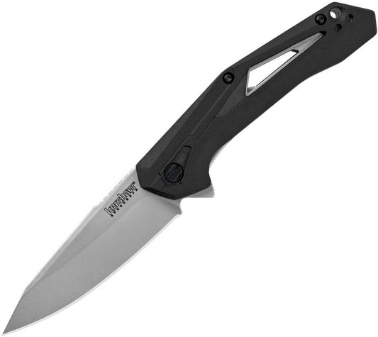 Kershaw Airlock 1385 Assisted Opening Knife Black FRN (3" Bead Blast) 1385