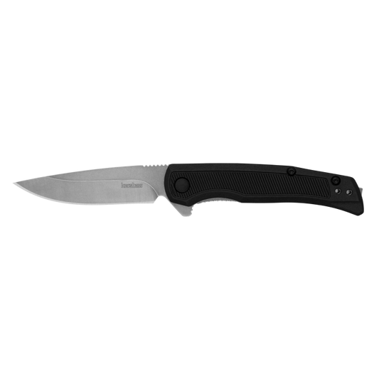 Kershaw 1428 Outfield Liner Lock Assisted Flipper Knife 2.8" Stonewashed Drop Point Blade