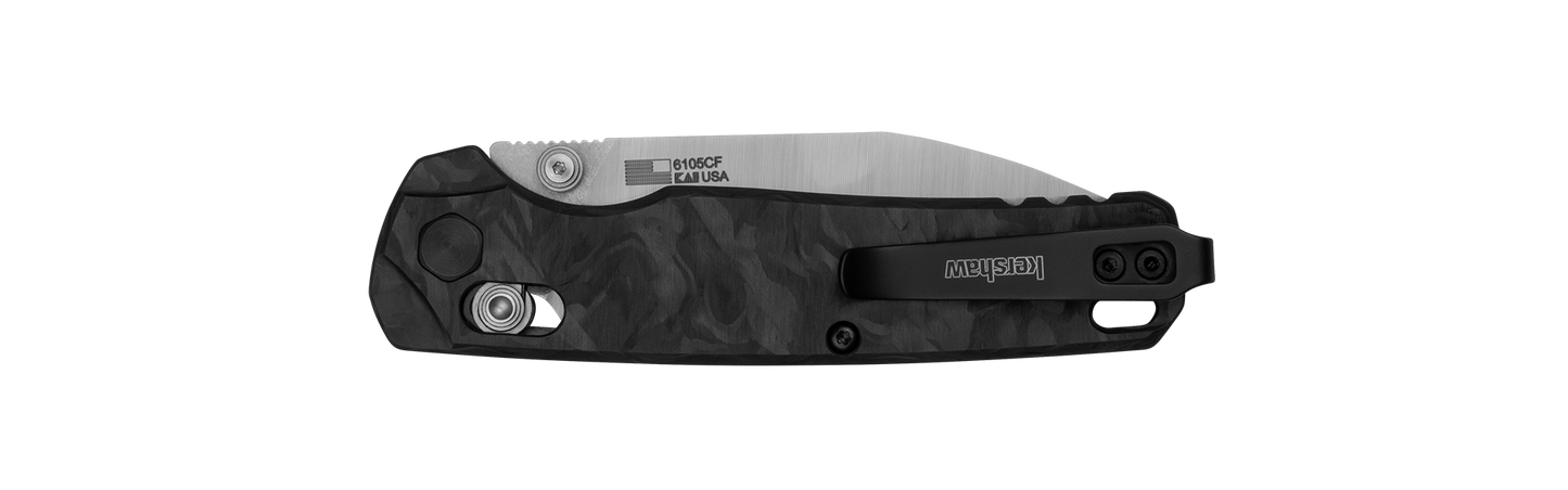 Kershaw Bel Air - Carbon Fiber | CPM MagnaCut | DuraLock Manual Folder 6105CF