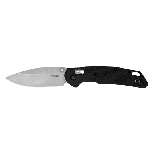 Kershaw Heist Folding Knife DuraLock, D2 Steel, Deep Carry Clip Model: KS2037