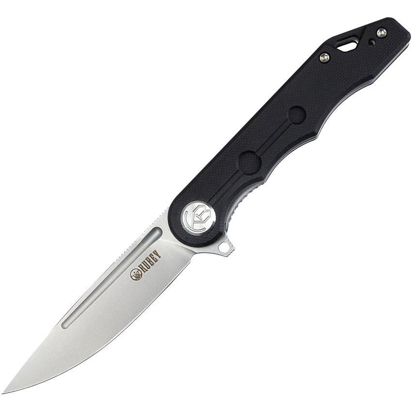 Kubey Mizo KU312A Folding Knife – AUS-10A Blade | Black G10 Handle