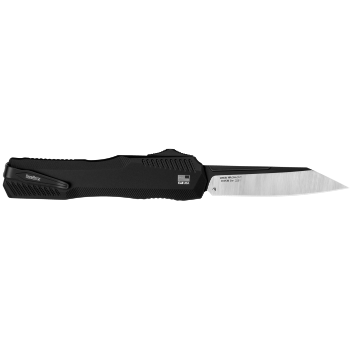 Kershaw Livewire Reverse Tanto OTF Automatic Knife Black (3.4" Black SW) 9000R (Copy)