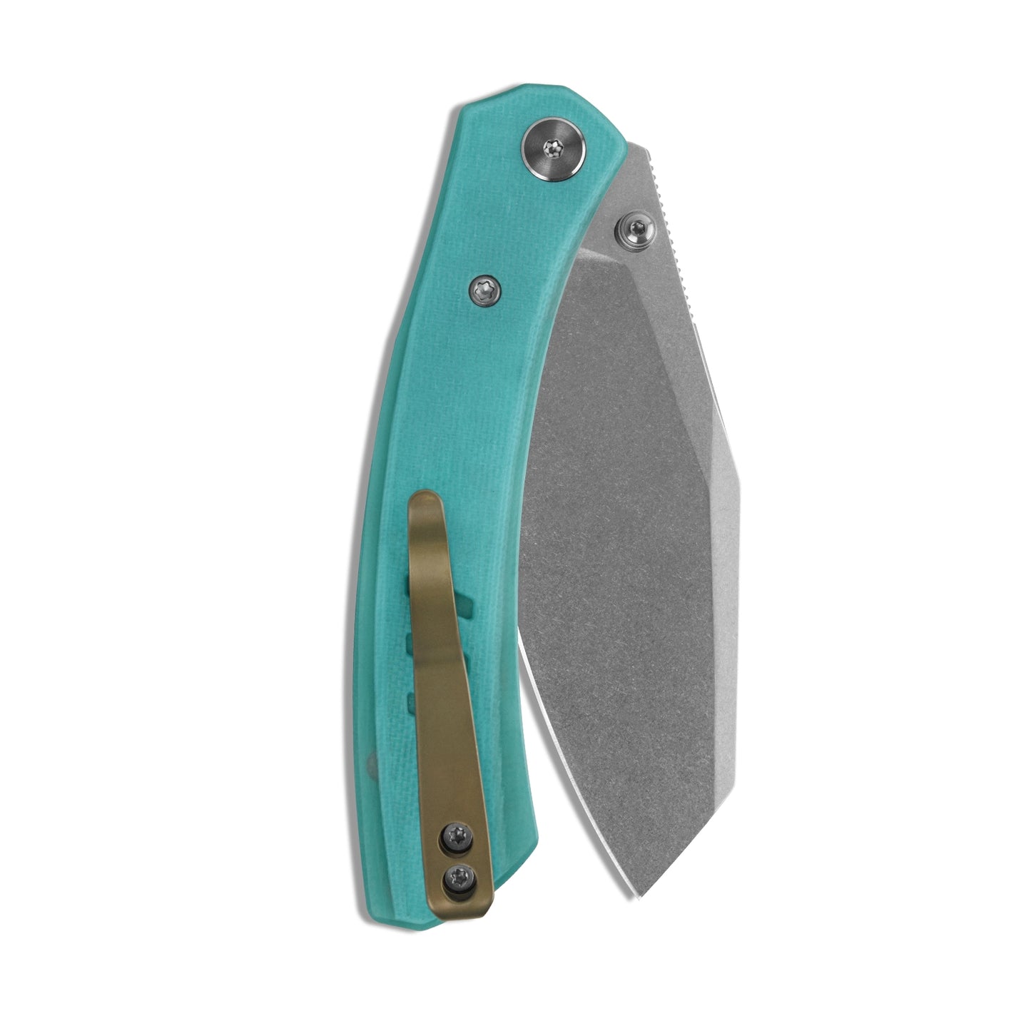 M Miguron Karok Folding Knife 3.4" D2 Stonewashed Blade Blue G10 Handle EDC MGR827BU