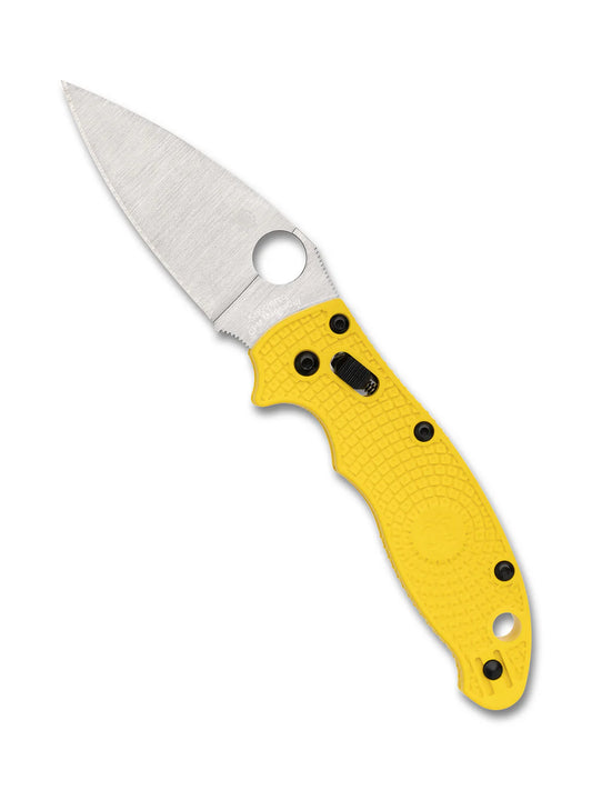 Spyderco Manix 2 MagnaCut Salt Lightweight Yellow Handle C101PYL2