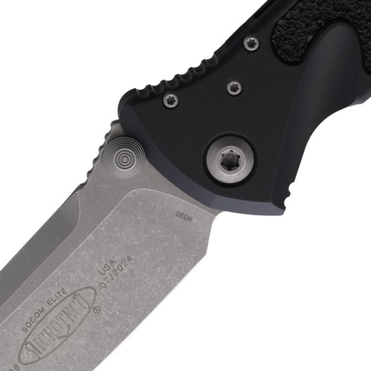 Microtech Socom Elite S/E Black Aluminum 4" Premium Steel 160-10 AP
