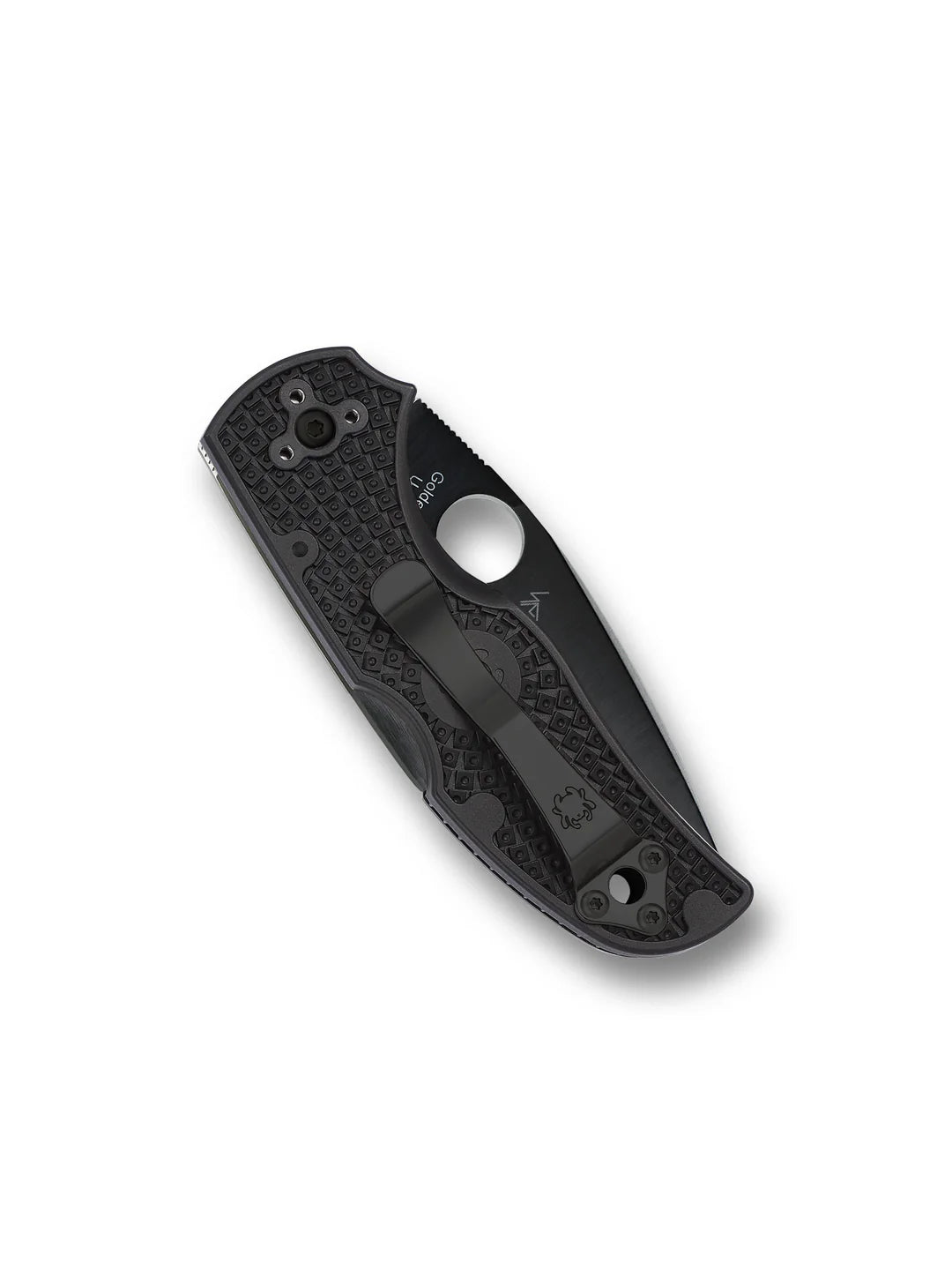 Spyderco Native 5 Lightweight Lockback Knife Black FRN 3" Black Blade C41PBBK5